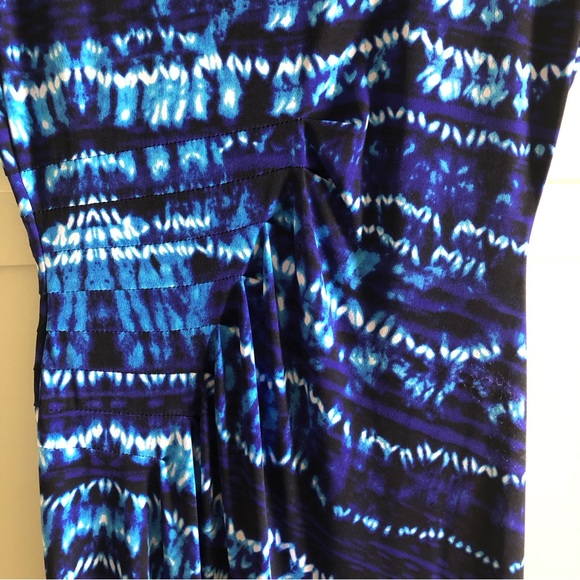 Laura Blue Tie Dye Maxi Dress EUC - Picture 12 of 14